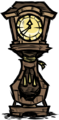 A discarded version of the Grandfather Clock, from Wixie's Set Piece.