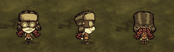 Wigfrid wearing Cats-Eye Goggles.